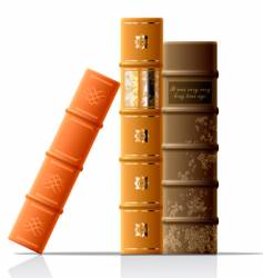 Old books vector image