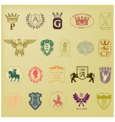 Quality marks vector image