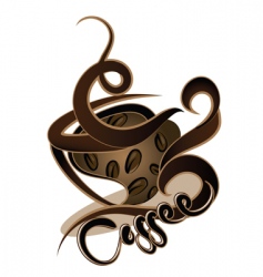 Coffee design vector image