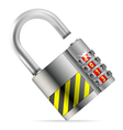 Unlock New Year Concept vector image