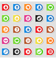 Tabs with Icons vector image