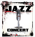 Jazz concert background vector image