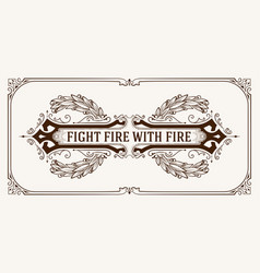 Vintage logo vector image