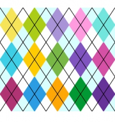 argyle vector image