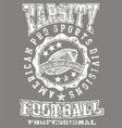 Varsity champ vector image