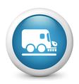 Blue glossy icon Blue glossy icon vector image
