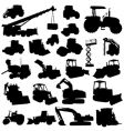 Construction machines vector image