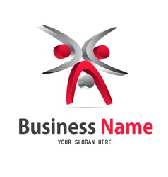 Business web icon logo vector image