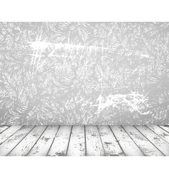 Grunge vintage interior vector image
