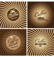 Coffee spiral vector image