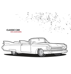 Classic chevy 57 Royalty Free Vector Image - VectorStock