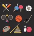 Sports icons vector image
