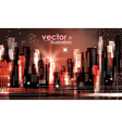 City landscape vector image