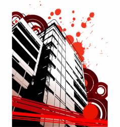 Grunge urban abstraction vector image