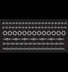 Chain elements vector image
