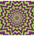 Optical illusion vector image
