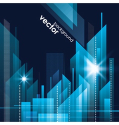 City landscape vector image