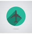 Airplanes icons vector image