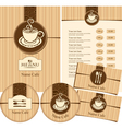 Menu bars vector image
