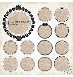 Retro labels Retro labels vector image