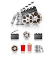 Film and movies vector image