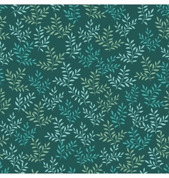 Seamless pattern with leaves vector image
