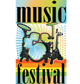 Music festival vector image