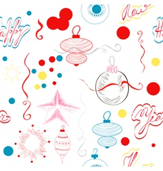 Colorful seamless pattern vector image
