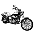 Motorcycle vector image