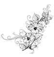 Bindweed flower vector image