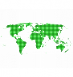 World map vector image