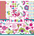 Hand sketched background vector image