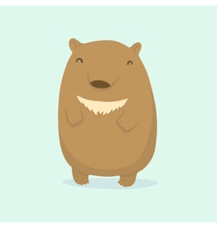 Cartoon bear vector image
