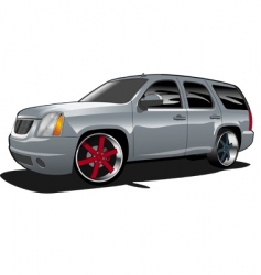 Suv vector image