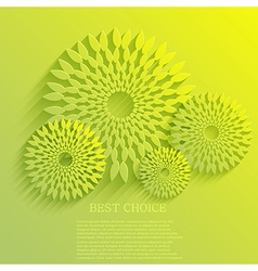 Flower background Eps10 vector image