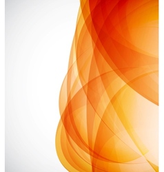 Sunshine orange background vector image