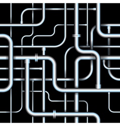 Seamless tubes vector image