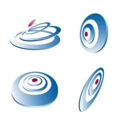 Business icons design logo vector image