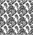 Seamless pattern ornament floral background vector image