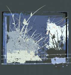 Antique grunge background vector image