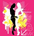 Party flyer vector image
