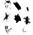 Splatters vector image