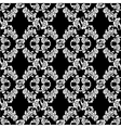Seamless background flowers floral pattern vector image