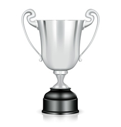 Silver Trophy vector image