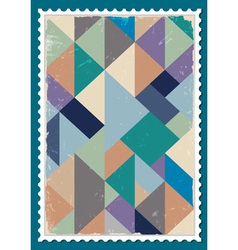 Post stamp vector image