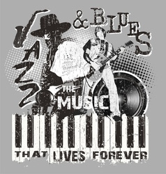 Jazz vector image
