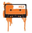 Mix tape vector image