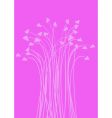 Floral background vector image