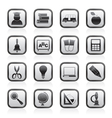 Education and school icons vector image