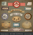 Vintage And Retro Design vector image